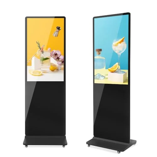 QIXZOCV Floor-Standing Digital Signage Display