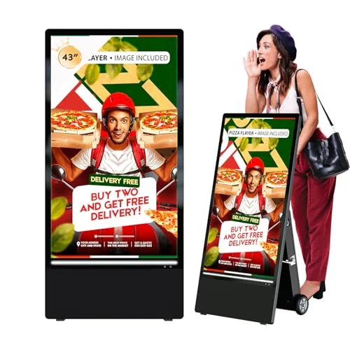 QIXZOCV Portable Outdoor Digital Signage
